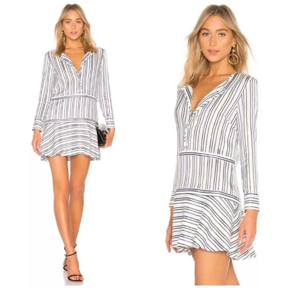 Alexis Nicholina Striped Dress - Picture 1 of 7